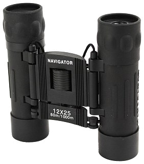 Бинокль Navigator 12x25 черный - фото 4