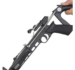 Арбалет-пистолет Man Kung MK-80A4PL с рычагом - фото 3