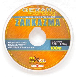 Леска Pontoon21 Zarkazma коричневая 0,16мм 2,3кг 5,1lbs 