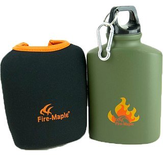 Фляга Fire Maple Army bottle алюминевая с термочехлом 450 мл - фото 3