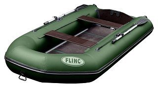 Лодка Flinc FT360K надувная красно-синяя - фото 1