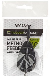 Кормушка Feeder Concept Vegas Flat Method 40 гр - фото 4