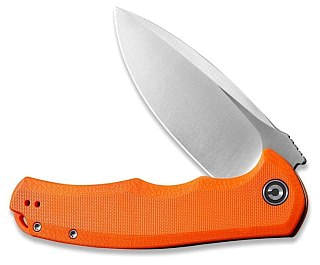 Нож Civivi Praxis Flipper Knife G10 Handle (3.75" 9Cr18MoV Blade) orange - фото 3