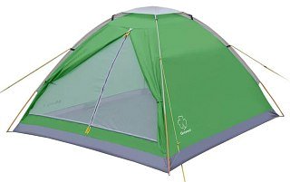 Палатка Greenell Moby 2 V2 зеленый/светло-серый
