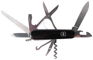 Нож Victorinox 91мм 15 функций черный - фото 1