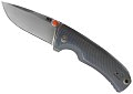 Нож SOG Tellus FLK Wolf Grey складной клинок CRYO 440C рукоять серый GRN