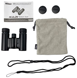 Бинокль Nikon Aculon T02 10x21 black - фото 8