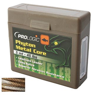 Лидкор Prologic Phyton metal core 5m 45lb lead free