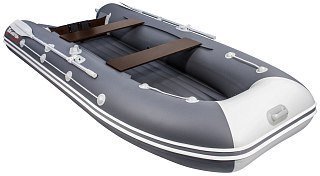 Лодка Мастер лодок Таймень LX3600 НДНД графит светло-серый - фото 3