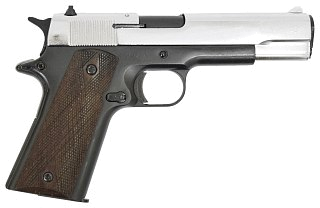 Пистолет Курс-С Colt 1911 СО 10х24 хром охолощенный - фото 1
