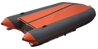 Лодка Flinc FT290K надувная графитово-оранжевый - фото 4