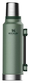 Термос Stanley Classic 1,4л темно-зеленый - фото 1