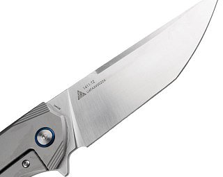 Нож SRM 1411-TZ сталь 154CM рукоять TC4 Titanium - фото 2