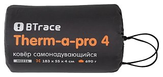 Ковер BTrace Therm-a-Pro8 183х55х4см самонадувающийся оранжевый - фото 9