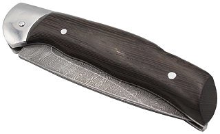 Нож ИП Семин Клык дамасская сталь складной - фото 7