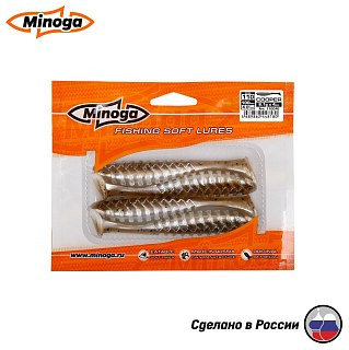 Приманка Minoga Cooper 4,0" 100мм 6,1гр цв.110 4шт. - фото 2