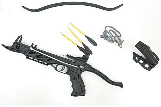 Арбалет-пистолет Man Kung Alligator MK-TCS1-BK пластик черный 3 стрелы - фото 2