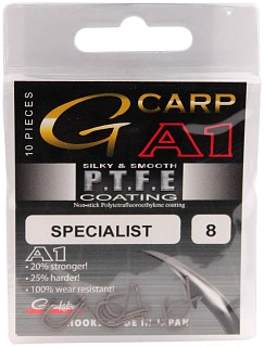 Крючок Gamakatsu G-Carp A1 specialist PTFE №8