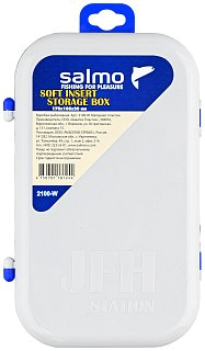 Коробка Salmo для приманок с мягкой вкладкой пластик - фото 2