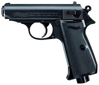 Пистолет Umarex Walther PPK/S черный - фото 1