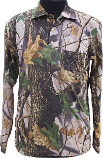 Рубашка ХСН длинный рукав лес