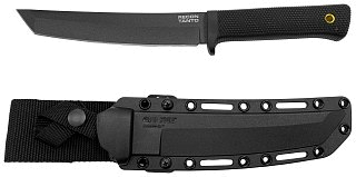 Нож Cold Steel Recon Tanto фиксированный клинок сталь SK-5 чёрное покрытие Black - фото 1