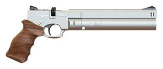 Пистолет Ataman AP16 5,5мм никель стандарт металл