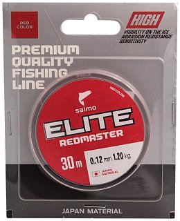 Леска Salmo Ice Elite redmaster 30м 0,12 мм