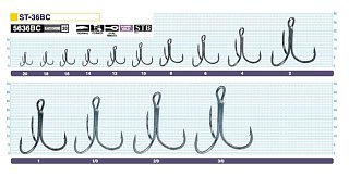 Крючки Owner тройник ST-36BC №01 - фото 2