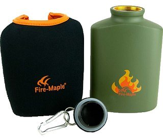 Фляга Fire Maple Army bottle алюминевая с термочехлом 450 мл - фото 4