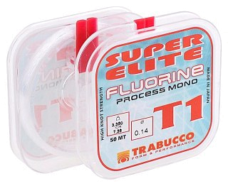 Леска Trabucco Super elite fluorine T1 50м 0,14мм