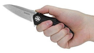 Нож Kershaw Natrix складной сталь 8Cr13Mov рукоять G10 черный - фото 5