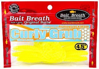 Приманка Bait Breath Curly Grub 4,5" Ur21 уп.8шт - фото 3