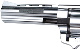 Револьвер Курс-С Taurus-CO 10ТК хром 4,5" охолощенный - фото 7