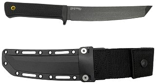 Нож Cold Steel Recon Tanto фиксированный клинок сталь SK-5 чёрное покрытие Black - фото 4