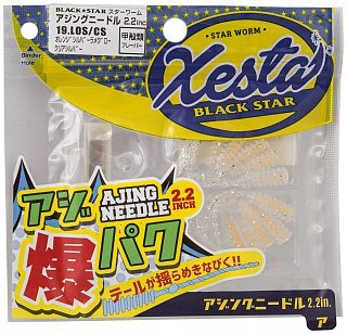 Приманка Xesta Black star worm ajing needle 2,2" 19.los/cs