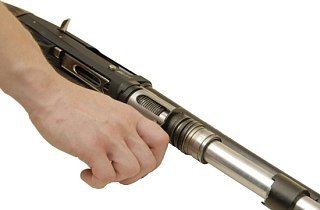 Ружье Baikal МР 155 бук 12/76 д/н прав, 4П цв.м. никель 750мм ряд - фото 4