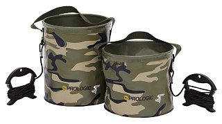 Ведро Prologic Element Camo water bucket large 8.6л - фото 1