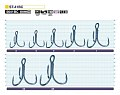 Крючки Owner тройник ST-41BC №02
