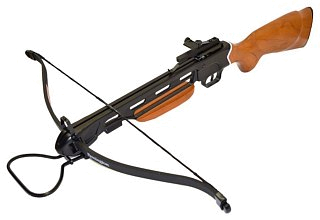 Арбалет-пистолет Man Kung MK-150-A1R-95 приклад дерево 2 стрелы - фото 1