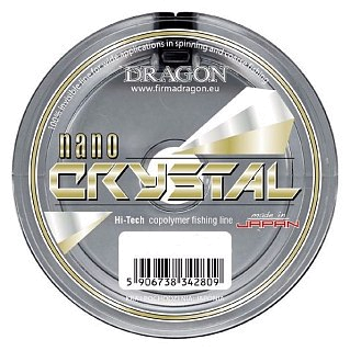 Леска Dragon Nano Crystal прозрачная 135м 0.22мм 6.10кг