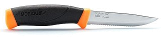 Нож Mora Companion F Serrated orange - фото 1