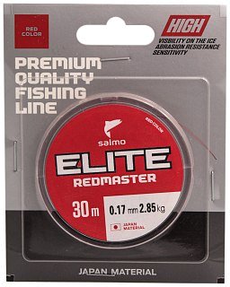 Леска Salmo Ice Elite redmaster 30м 0,17 мм