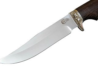 Нож ИП Семин Мангуст кованая сталь Х12МФ литье венге - фото 2