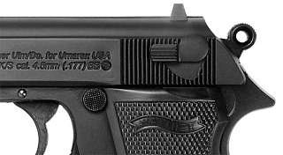 Пистолет Umarex Walther PPK/S черный - фото 3