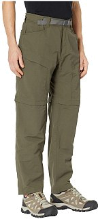 Брюки The North Face M Paramount peak II convertible taupe green  - фото 5