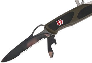 Нож Victorinox RangerGrip 179 130мм 12 функций черно-зеленый - фото 3