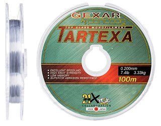 Леска Pontoon21 Gexar Tartexa 0.20мм 7.4lb 3.33кг светло-серая