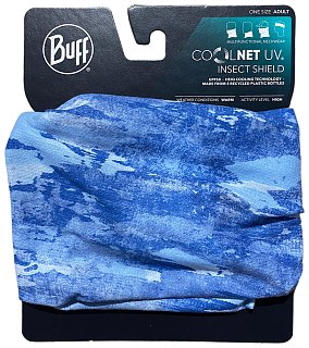 Бандана Buff Coolnet UV+ Insect shield lazs blue - фото 8