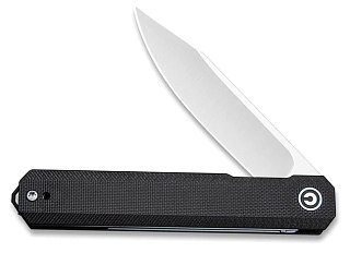 Нож Civivi Chronic Flipper Knife G10 Handle (3.22" 9Cr18MoV Blade) black  - фото 4
